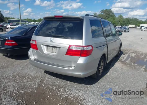 2007 Honda Odyssey Ex-L z USA, uszkodzony, nr VIN 5FNRL38737B124681